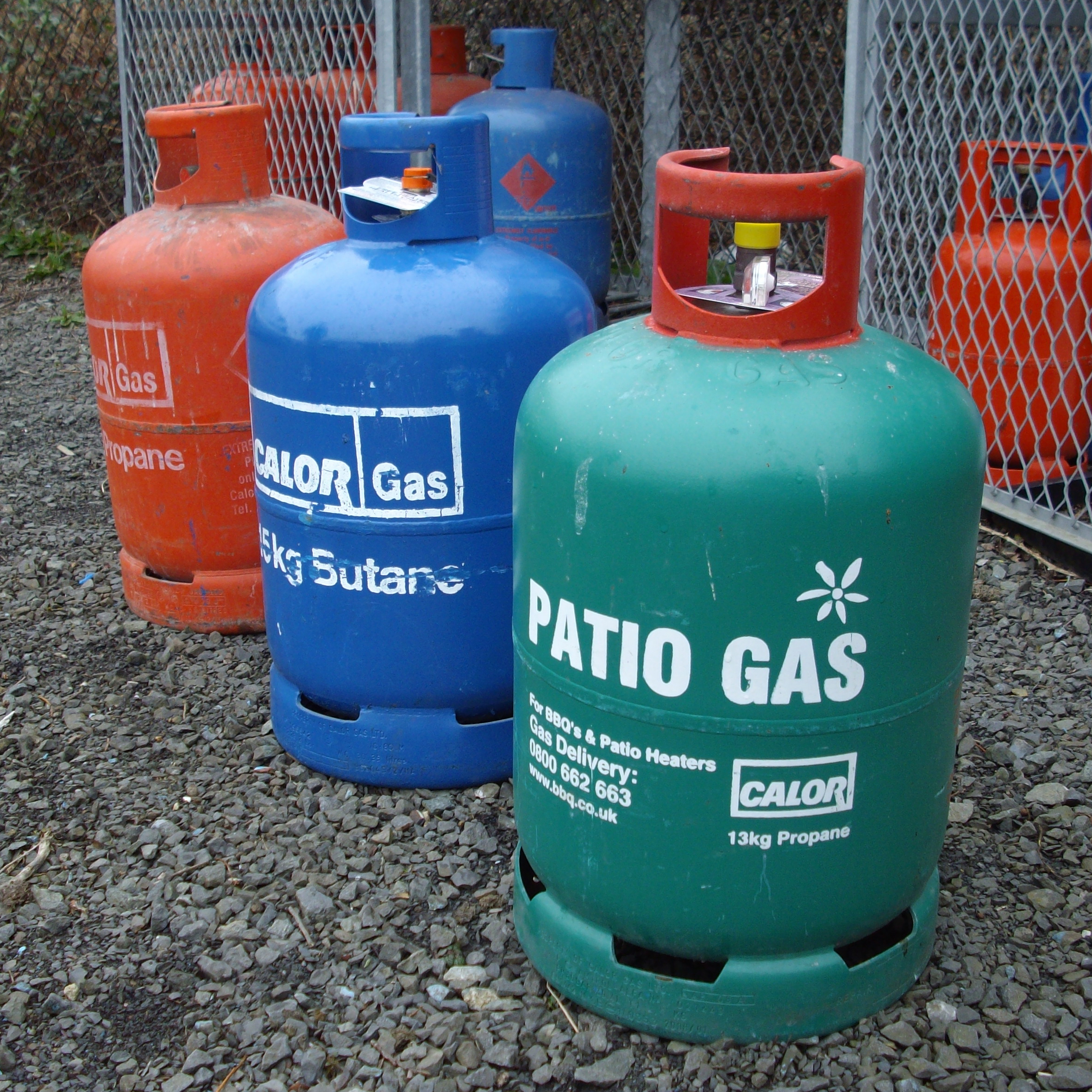 Bottled Gas - Bottled gas available including Butane, Propane and Alfresco. Dyfi Yard Repairs